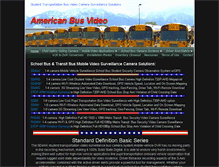 Tablet Screenshot of americanbusvideo.com